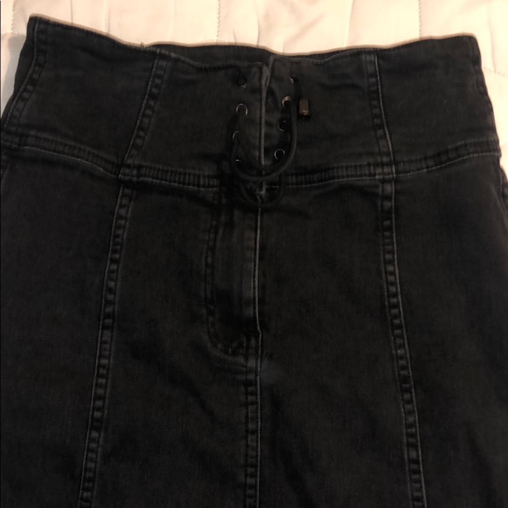 Free People high waisted skirt